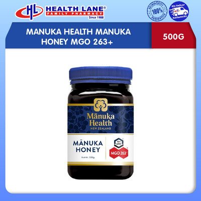 MANUKA HEALTH MANUKA HONEY MGO 263+ (500G)